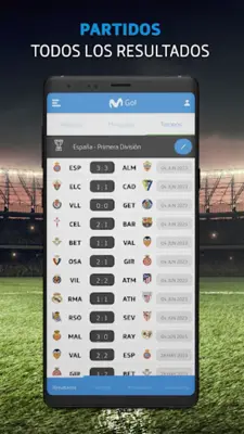 Gol Movistar android App screenshot 6