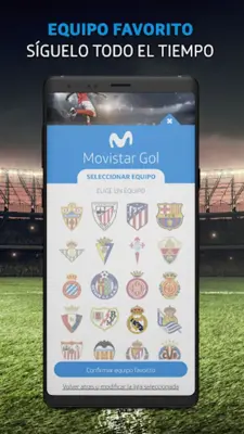 Gol Movistar android App screenshot 8